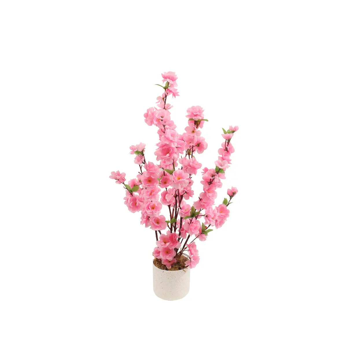 Artificial Peach Tree 60cm Realistic Decorative Indoor Tree