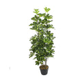 Artificial Schefflera Arboricola Tree 120cm 80l Indoor Décor