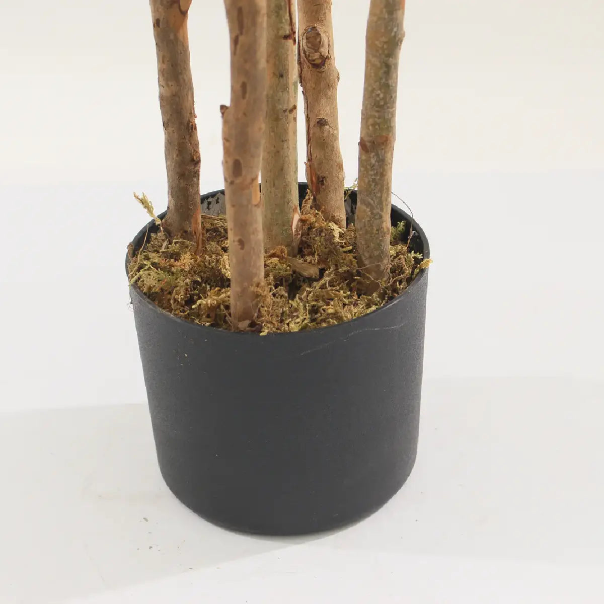 Compact 90cm Marcolo artificial Dracaena tree in a black pot.