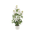 Artificial Gardenia Flower 55cm Elegant Decorative Floral Plant