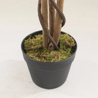 Marcolo 150cm Artificial Lilac Tree in Black Decor Pot