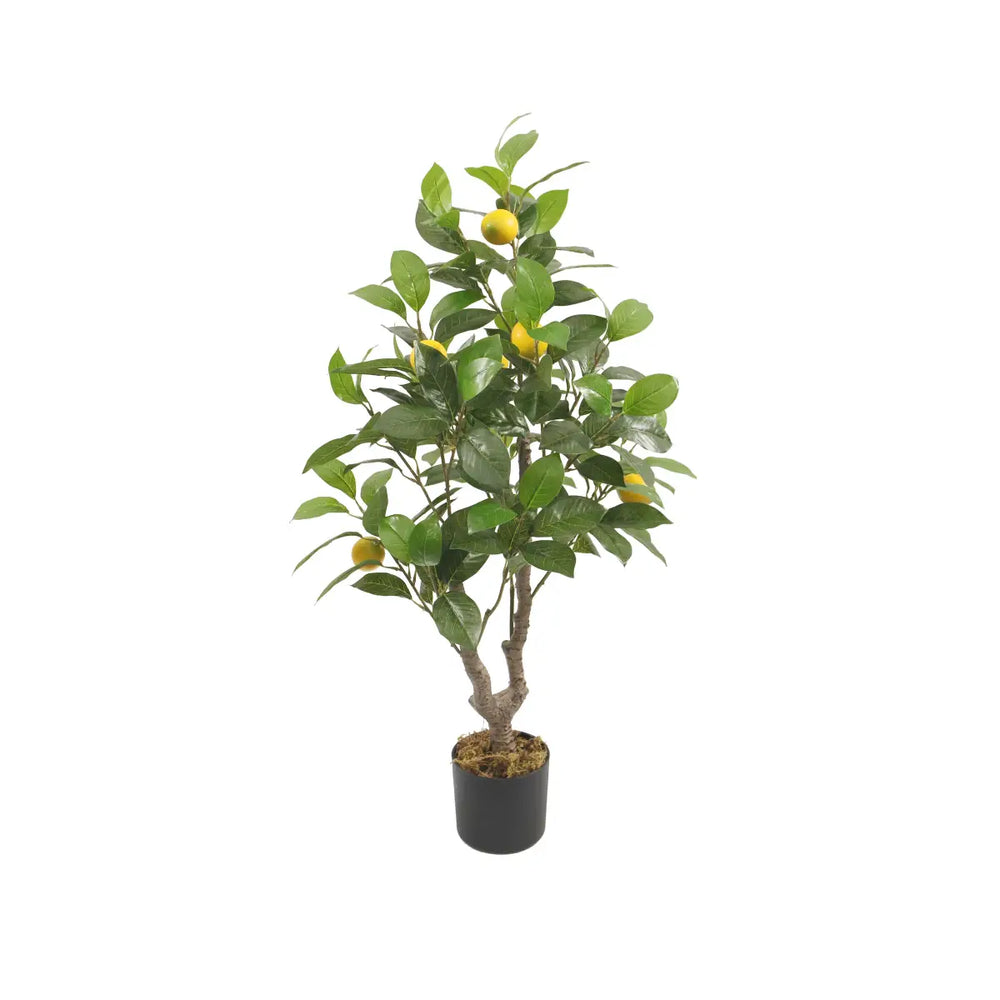 Artificial Lemon Tree 90cm Compact Indoor Decorative Tree