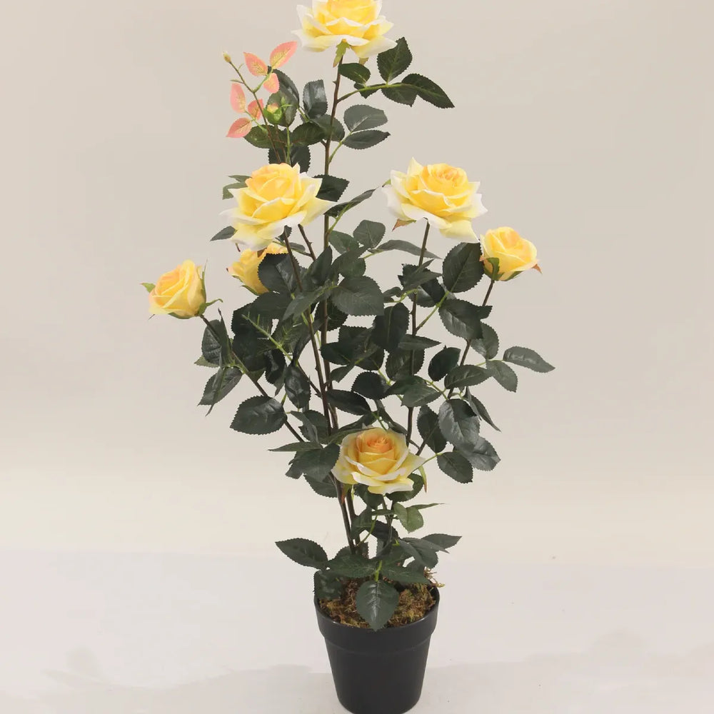 Artificial Rose Flower 78cm Lifelike Indoor Floral Accent