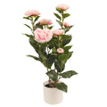 Artificial Camellia Flower 50cm Decorative Indoor Floral Plant