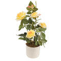 Artificial Rose Flower 45cm Decorative Indoor Floral Accent