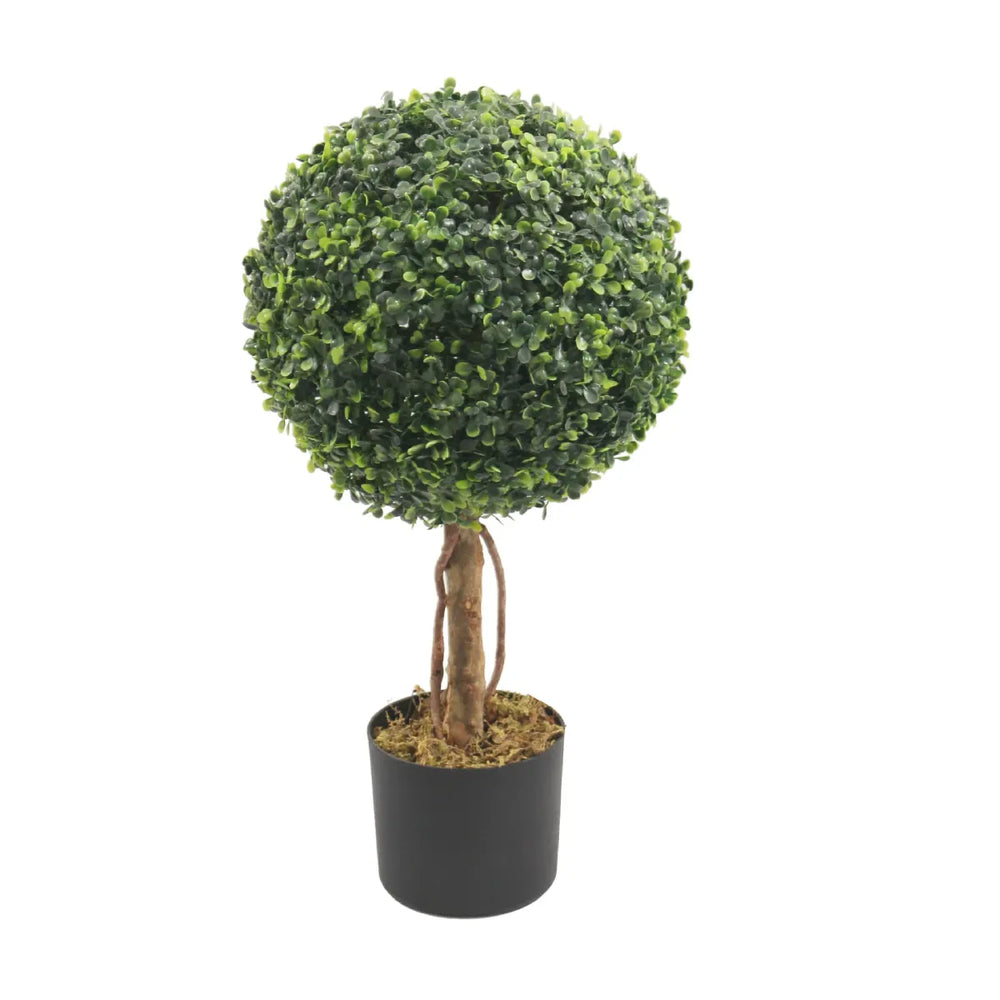 Artificial Boxwood Plant 60cm Compact Indoor Decorative Plant