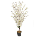 Artificial Lamei Wintersweet Plant 95cm Indoor Decorative Plant