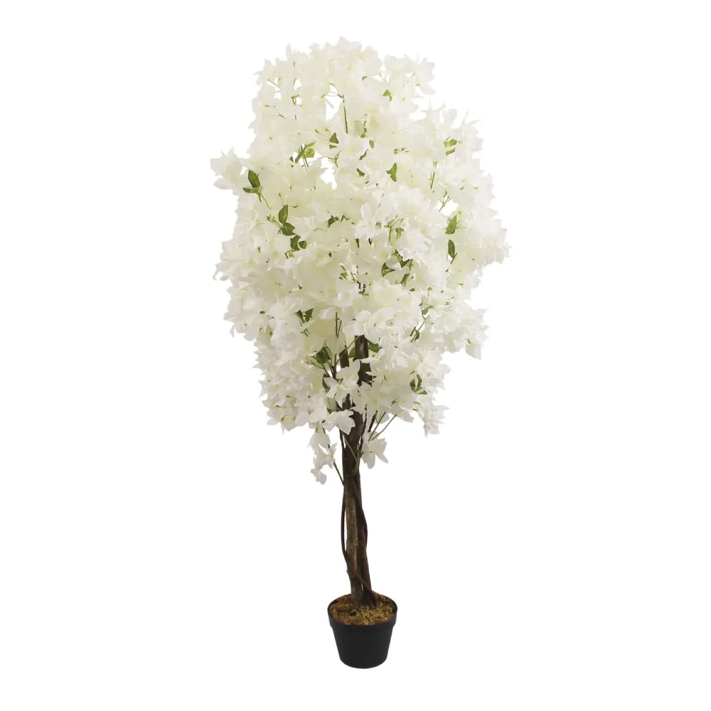 Artificial 150cm white cherry blossom tree by Marcolo.