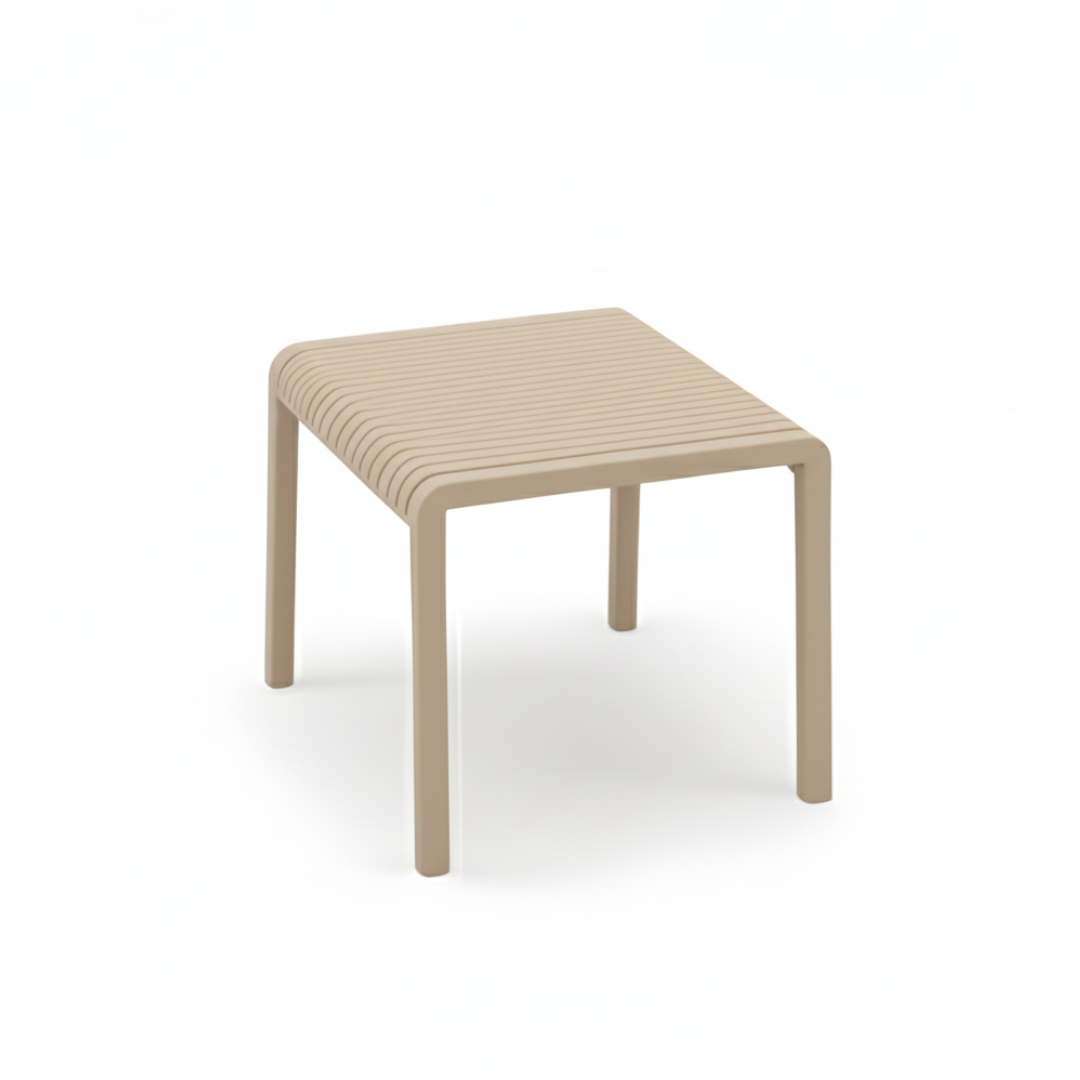 Serena Bistro Set – Elegant Fiberglass-Reinforced Outdoor Seating with Coffee Table