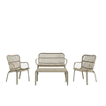 Serena 4-Seater Outdoor Sofa Set with Coffee Table