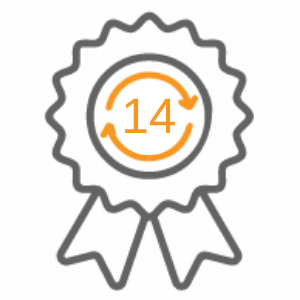 14-Day Satisfaction Guarantee