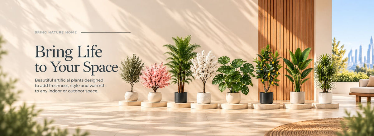 Artificial plants and trees – bring life to your space