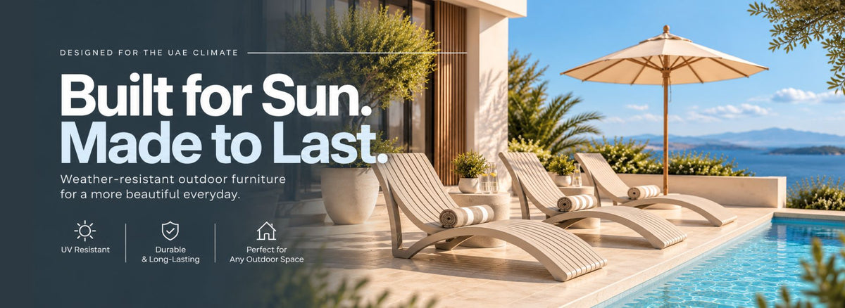 Sun loungers built for sun, made to last