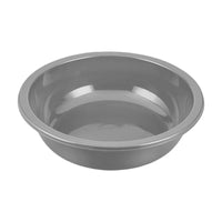 20L large round plastic basin, grey