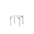86×86 cm Square Folding Table with Steel Legs
