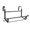 Florita Balcony 57cm, Elegant Design, Rectangular Garden Plant Flower Pot Holder Metal, Wall Hanging Bracket Stand Garden Balcony | 3MP-0066
