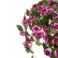 Artificial pink and white crabapple tree branch by Marcolo.