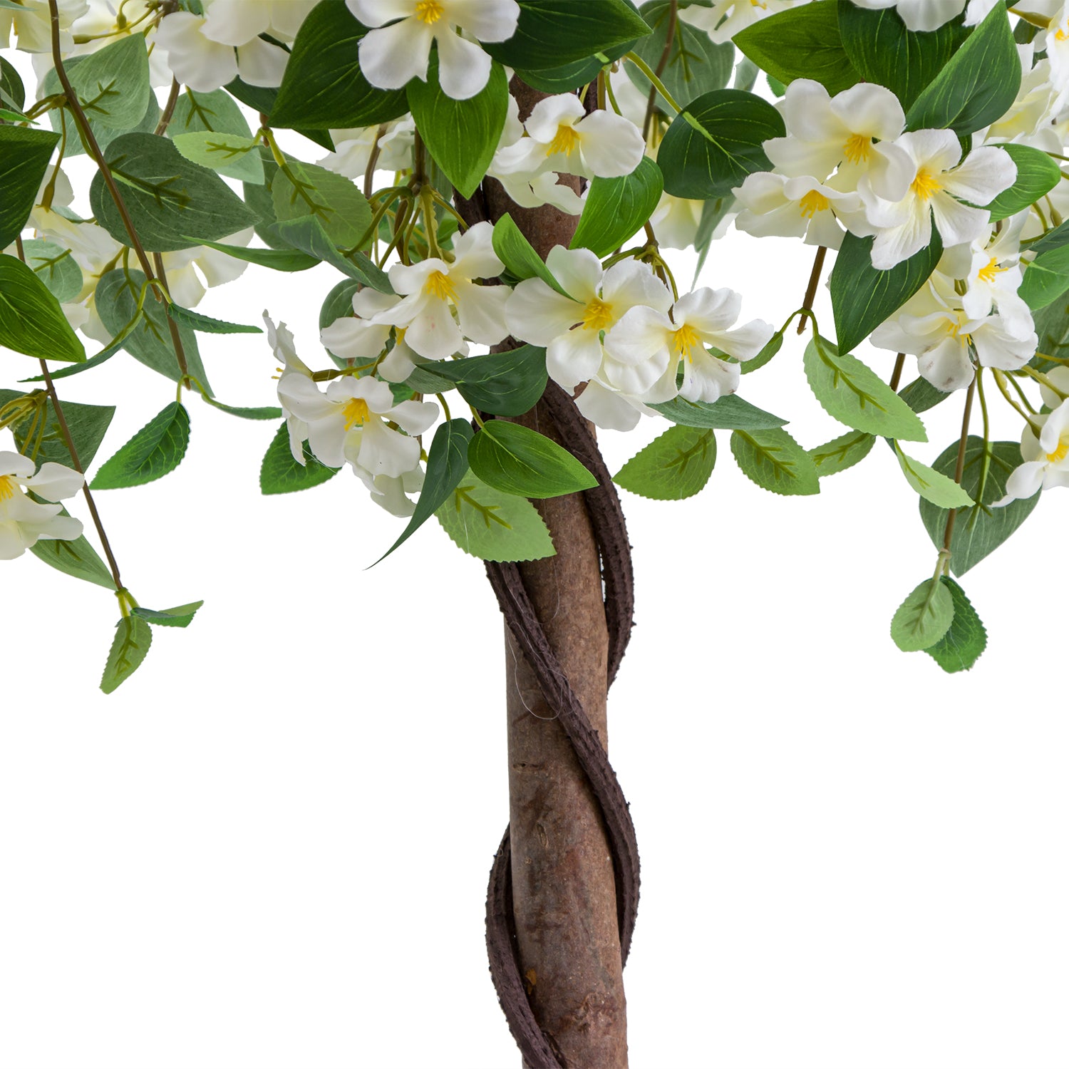 White artificial flowering crabapple tree by Marcolo.
