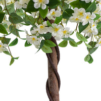 White artificial flowering crabapple tree by Marcolo.